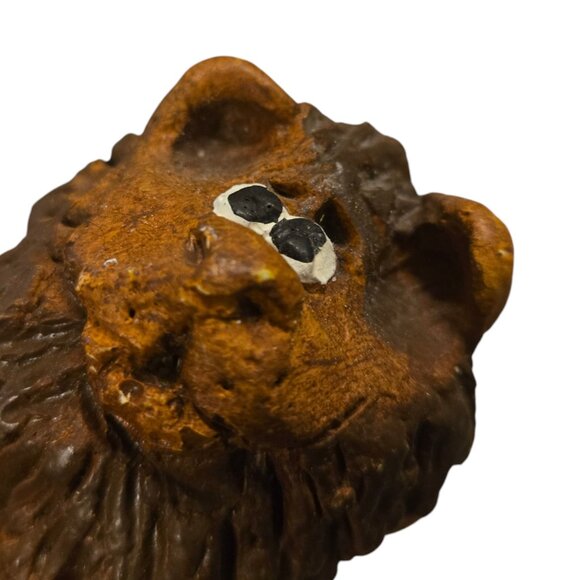 Vintage Lion Figurine AS IS 3 inch Zoo Wildlife Animal Figure - Picture 15 of 16